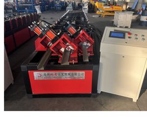 Máquina de Prensado para Fabricación de Estructuras Metálicas, Perfiles en <span class=keywords><strong>C</strong></span> y U, Vigas de Acero, Ajustable, Automática, en Oferta - Product Image 4