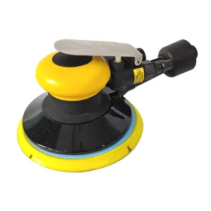 6 Inch Pneumatic Air Sander Polisher Tool Polishing Random Orbital Palm Machine Grinder for Car Paint Care Rust Removal