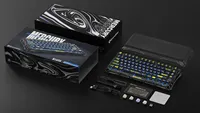 Clavier mécanique GravaStar Mercury K1Lite RGB, clavier de jeu à commutation linéaire, clavier de jeu sans fil RGB, commutation à chaud