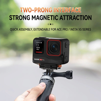 Base métallique magnétique à dégagement rapide KUPEM pour caméra Insta360 Ace Pro Ace Pro2 X5 – Accessoire de caméra en gros OEM ODM