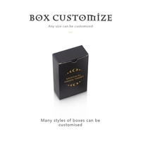 Services d'impression sur carton 2025, taille personnalisée, logo plaqué or, carte de tarot flash avec boîte