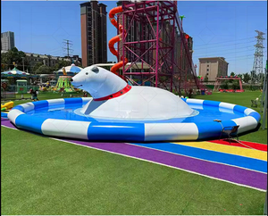 Bán chạy nhất chất lượng cao tùy chỉnh trẻ em của Inflatable nổi công viên nước Inflatable công viên giải trí - Product Image 3