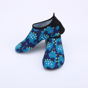 Personalizzabile dinosauro Cartoon fiume <span class=keywords><strong>Trekking</strong></span> <span class=keywords><strong>scarpe</strong></span> di alta qualità ispessita PU soletta morbida pelle-Friendly spiaggia a piedi nudi traspirante - Product Image 1