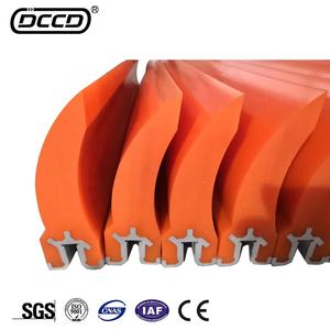 180 mm yükseklik kömür madenciliği ayarlanabilir poliüretan dayanıklı konveyör kemer temizleyici ön temizleyiciler konveyör bant temizleme sistemi - Product Image 3