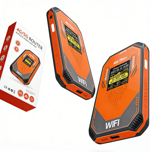 Outdoor Mobile WiFi Hotspot 4000mAh Type-C Mecha Design Pocket WiFi Router