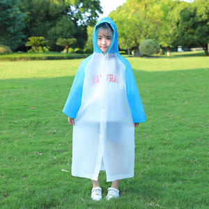 Impermeable plegable para niños, impermeable para exteriores, impermeable para niños y niñas, poncho reutilizable, impermeable infantil para viajes - Product Image 4