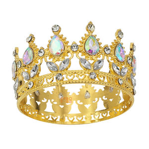 女の子のためのかわいい小さなTiarasクラウンプロムの誕生日ケーキDiadem髪飾りジュエリーアクセサリーバレンタインデー - Product Image 6