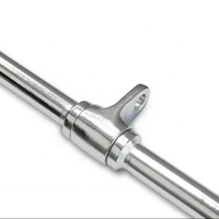 Poignées en acier pour triceps et biceps, accessoires de fitness multifonctionnels, accessoires de câble pour la salle de sport, barre de traction