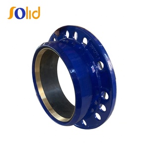 Adattatore a Flangia Rapida in Ghisa Sferoidale per Tubi in <span class=keywords><strong>PVC</strong></span>/PE con Anello in Ottone - Product Image 4