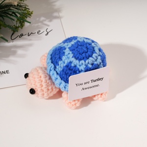 Handmade Unisex Móc Đan Rùa Mặt Dây Chuyền Dễ Thương Sáng Tạo Căng Thẳng Cứu Trợ Quà Tặng Cho Bạn Bè Gia Đình Cho Nhà Giáng Sinh - Product Image 6