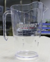 Carafe à jus en plastique écologique, carafe de cuisine pour réfrigérateur, utilisation pour le thé et le café