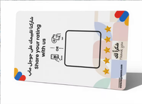 Özel NFC Google İnceleme Standı Akıllı Dokunmatik Kart QR Kod Müşteri Geri Bildirim Ekranı Restoran Berber Dükkanı Salon Perakende için