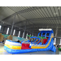 Toboggans gonflables 7M château rebondissant piscine à balles moyennes toboggan aquatique N toboggan gonflable pour adultes vérifié 1 jeu