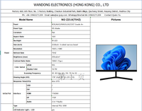 WANDONG nueva venta superior 21,5 23,8 27 pulgadas Monitor 1K 75Hz 100Hz 160 240Hz Monitor de Juegos de oficina