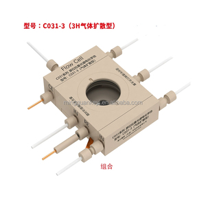 C031-3 loạt phòng thí nghiệm quang phổ raman tại chỗ tế bào dòng điện hóa tế bào cho nghiên cứu thử nghiệm pin (loại khuếch tán khí 3h) - Product Image 3