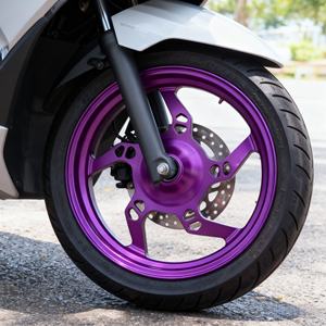 Jantes en aluminium gravées CNC pour Honda PCX 160, 14/13 pouces, ajustement direct, motif personnalisé économique - Product Image 6