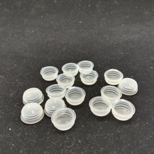 प्लास्टिक खाली बोतलों के लिए रिंग बोतल स्टॉपर के साथ 28 मिमी पारदर्शी प्लास्टिक आंतरिक प्लग - Product Image 1