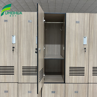 Armoire de rangement pour vêtements certifiée CE et ISO, avec serrure en Z, en HPL compact de 12 mm, avec serrure à combinaison, étanche et durable