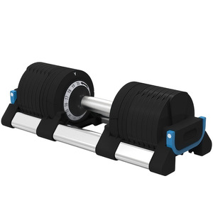 Wis-Tech 20KG Adjustable Steel Dumbbell Set with 1KG Increment Ergonomic Non-Slip <strong>Handle</strong> Eco-Friendly for <strong>Weight</strong> Lifting Fitness - Product Image 4