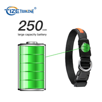 Collier de chien rechargeable par USB Led collier lumineux réglable collier de chien de sécurité de nuit clignotant lueur lumière LED collier de chien