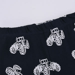 Conjunto de pijamas para niños New Boy Cartoon Kids Conjuntos de ropa Niños Algodón Azul Pijamas Precio de fábrica - Product Image 5