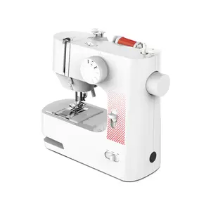 Wholesale sewing machine with edge locking function Household electric cross-border portable clothing cart mini Sewing machine