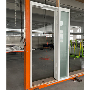 HDSAFE-Puerta corrediza plegable de aluminio para baño, puerta abatible interior sin rieles PT - Product Image 1