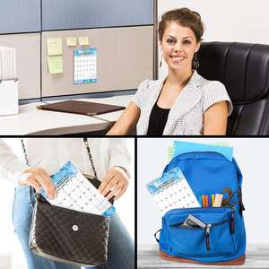 Calendriers personnalisés en papier inscriptible Petit <span class=keywords><strong>calendrier</strong></span> mural planificateur portable pour les entreprises - Product Image 3