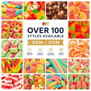 MPS Venta al por Mayor de Dulces Chinos Halal, Gomitas Agridulces Suaves a Granel, Fabricantes de Caramelos de Gelatina - Product Image 1
