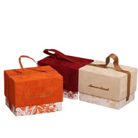 Boîtes cadeaux en carton recyclé écologiques avec revêtement mat, doublure en éponge, emballage en papier kraft biodégradable pour articles de luxe