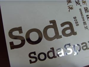 Produttore Custom metallo trasparente trasferimento Uv adesivi stampati Logo oro stampato 3d etichetta adesivo stampa - Product Image 2