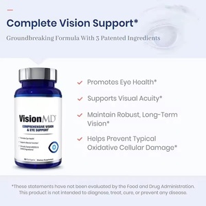 Cápsulas Blandas para la Salud Ocular VisionMD OEM, Fórmula AREDS2, Apoya la Función <span class=keywords><strong>de</strong></span> la <span class=keywords><strong>Macula</strong></span>, Sin GMO, 30 Cápsulas Blandas - Product Image 4