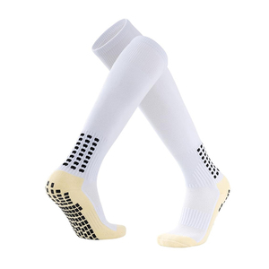 Fashion Anti-slip Sport Soccer <strong>Socks</strong> Soft <strong>Socks</strong> Adults <strong>Football</strong> <strong>Socks</strong> <strong>Red</strong> Color - Product Image 2