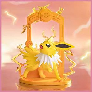 Authentique Funism Pokemoned Eevee Blind Box 9PCS PVC Action Figures Collectible <span class=keywords><strong>Mini</strong></span> Decor Toys Kid Gift Anime Kawaii Display Set - Product Image 3