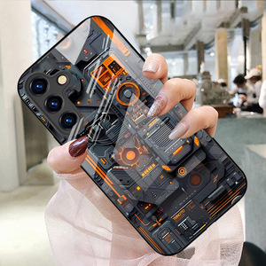 New Glass cơ khí bảng mạch điện thoại trường hợp Đối với Samsung S25 siêu, matte Internet người nổi tiếng điện thoại trường hợp Đối với Samsung S25 cộng với - Product Image 5