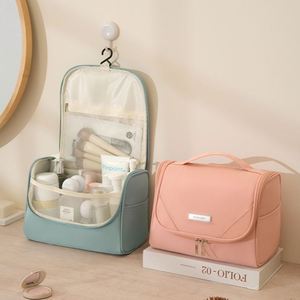 New Design Hanging Hook Toiletry <b>Bag</b> Portable Travel Storage <b>Makeup</b> Organizer Waterproof <b>Large</b> Capacity Cosmetic <b>Bag</b> - Product Image 2