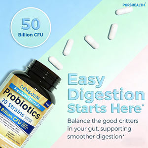 โรงงานผลิตโปรไบโอติกแบบครบวงจรสำหรับสูตรแคปซูลเพื่อสุขภาพลำไส้และบรรจุภัณฑ์ภายใต้หลังคาเดียวกัน สูตรพรีไบโอติกและโปรไบโอติกซินไบโอติก - Product Image 2