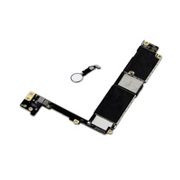 Carte mère d'origine déverrouillée 256 Go pour iPhone 7, 7 Plus avec câble flexible Touch ID Home, carte mère de téléphone portable
