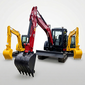 Miniexcavadora YANMAR VIO55 Usada en Buenas Condiciones, Alta Fuerza de Excavación, Excavadora Hidráulica de Orugas, Operación Flexible, en Stock - Product Image 1