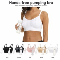 S M L XL XL XXL 3XL Vente en gros Soutien-gorge d'allaitement sans couture sans fil mains libres tout-en-un pour l'allaitement 025