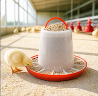 Nouvelle mangeoire à poulet en plastique PP pour poussins, avec garantie d'un an et longue durée de vie