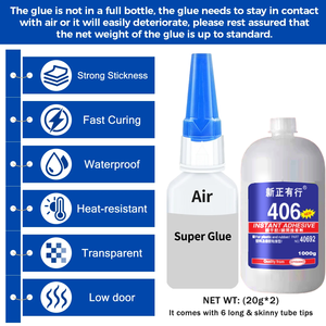 Wirtschaft licher Lösungs anbieter Oberflächen unempfindlich Ultra Thin Flexibel für die industrielle Wartung Reparatur CA-Kleber - Product Image 6