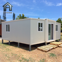 Maison préfabriquée extensible 20ft 30ft 40ft – Maisons conteneurs modulaires modernes de haute qualité, prêtes à l'emploi pour maisons et hôtels