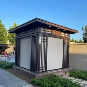 Pérgola Moderna de Aluminio de Lujo Ligero con Control Remoto Motorizado Anticorrosión para Terraza, Patio Trasero y Jardín - Product Image 4