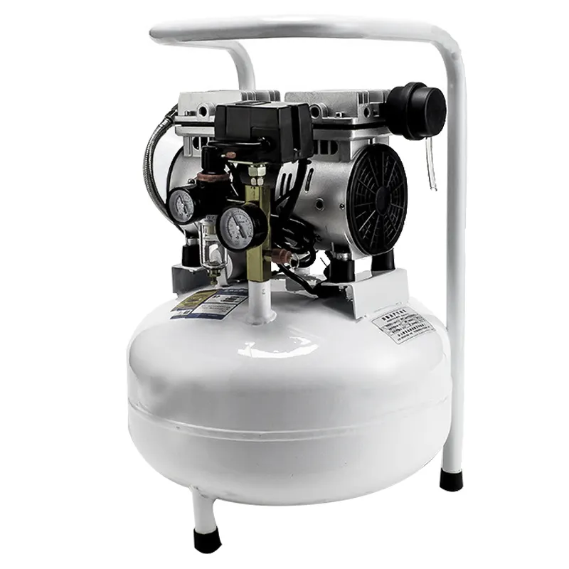 AC POWER 1HP Motor 0.75HP 30Liter 50Liter Kompresor Udara Tanpa Minyak Dental