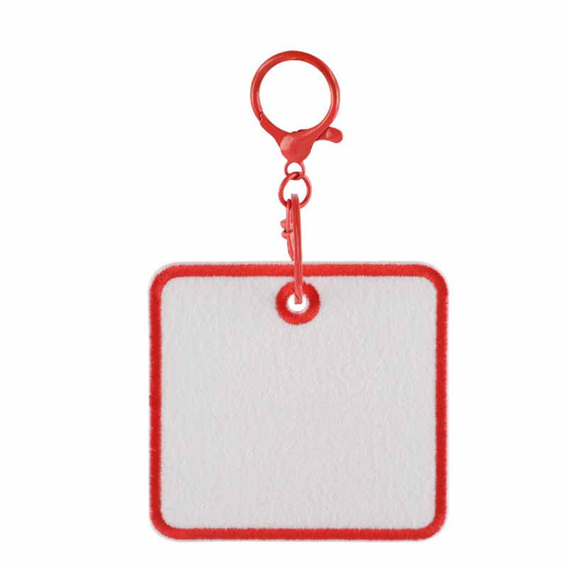 Forme carrée Rouge