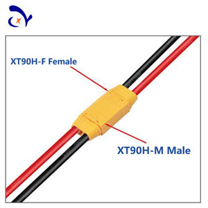 Amass xt90h/xt90s מחבר 10/12 סיכה 30 א 500v חיבורי חשמל חיבורי כבל סיליקון - Product Image 4