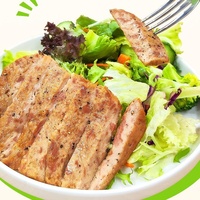 Daging Nabati Alternatif Daging Vegan Tinggi Protein Irisan Beku untuk Sarapan