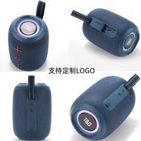 Speaker Portabel Subwoofer Tahan Air dan Debu TG699 untuk 5.3 RGB, Dilengkapi Mic, Output 15W, Bahan ABS, Mini, Cocok untuk Pesta