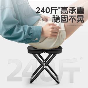 เก้าอี้พับเหล็กคาร์บอนสำหรับใช้งานกลางแจ้ง - พกพาสะดวกสำหรับตั้งแคมป์ ชายหาด และสวน พร้อมกระเป๋าใส่ของ - Product Image 4